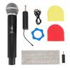 Wireless Microphone 328ft Range Rechargeable VHF Cordless Dynamic Mic System for Stage Performance