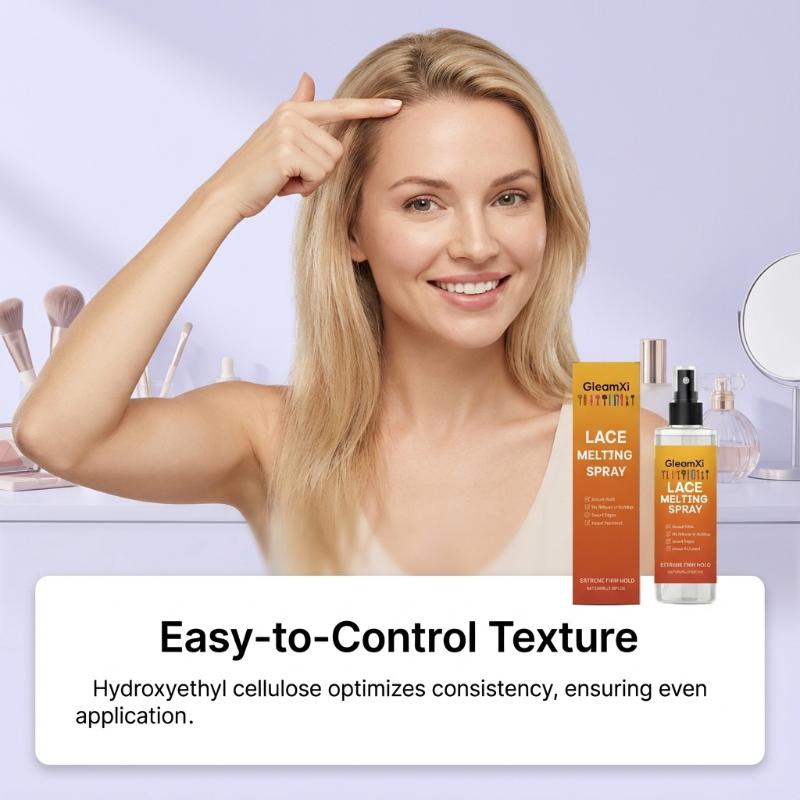 Lace Wig Adhesive Spray Sensitive Scalp Friendly Lightweight Fluffy Finish for Confident All Day Wear Any Occasion