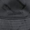 Отличная шляпа BURBERRY шляпа-ведро с принтом логотипа TB по всей поверхности с металлическим логотипом Б/У