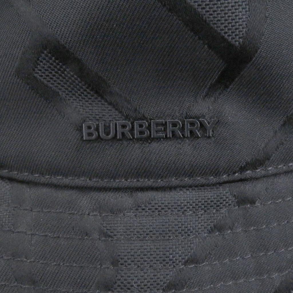 Отличная шляпа BURBERRY шляпа-ведро с принтом логотипа TB по всей поверхности с металлическим логотипом Б/У