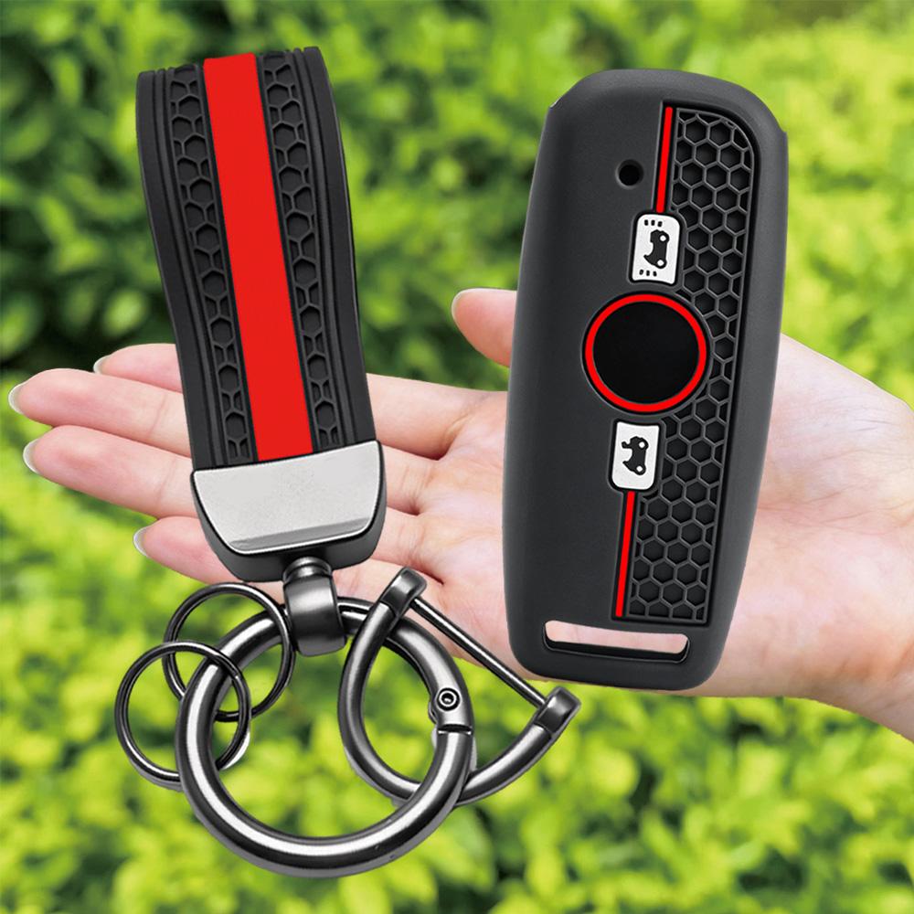 Motorcycle Key Case Shell Cover Silicone Lock Opener For Honda GL1800 Gold Wing GoldWing 2018 2019 2020