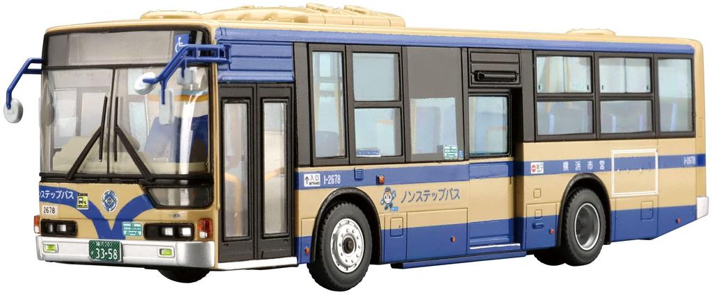 Aoshima Bunka Kyozai Working Vehicle Series 7 Mitsubishi Fuso MP37 Aero Star Yokohama City Transportation Bureau Plastic Model Kit Co., Ltd. 1/80 No.