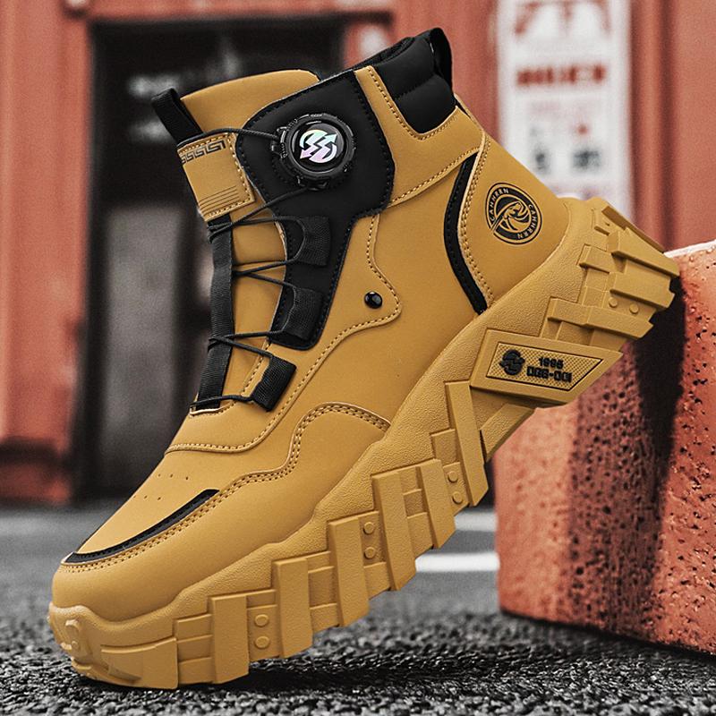 Мужские тактические ботинки для тренировок с ремешками, водонепроницаемые ремешки, дышащие многофункциональные мотоциклетные ботинки для активного отдыха и пеших походов