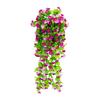 2Pcs Artificial Hanging Flowers Outdoor Vines with Eucalyptus Leaves Realistic Looking Vibrant Color Fake Plants UV Resistant Simulation Flowers