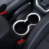 Для Hyundai Creta Ix25 2015 2016-2019 Хромированная Накладка на Подстаканник Центральной Консоли Рамка Отделки Рычага Переключения Передач Декоративная Молдинг Матовая