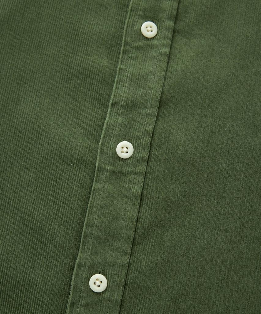 COVERNAT Corduroy Shirt Green