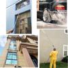 Набор водяных пистолетов высокого давления: Телескопическая трубка 4000 PSI, профессиональный инструмент для уборки с 10 удлинителями из нержавеющей стали