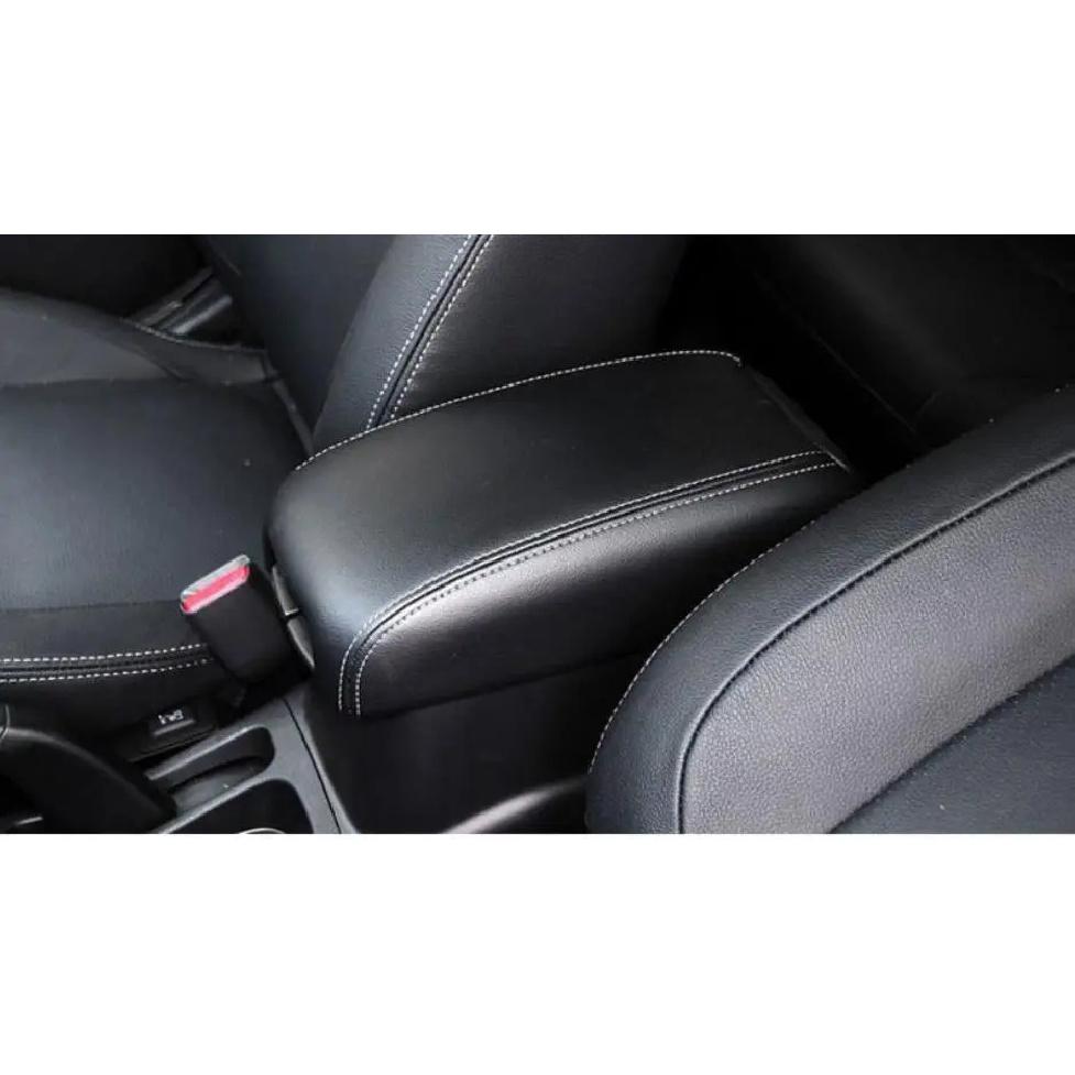 Для Mitsubishi ASX Индивидуальная крышка центрального подлокотника из микрофибры и кожи Декор автомобиля Улучшение салона автомобиля