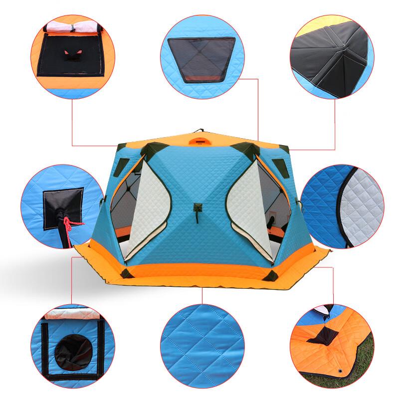 ZISIZ Instant Setup Outdoor Winter Fishing Tent