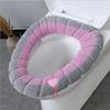 1PC Bathroom Warmer Washable Cloth Toilet Seat Cover Thick Soft Comfortable Baby Potty Seats Case