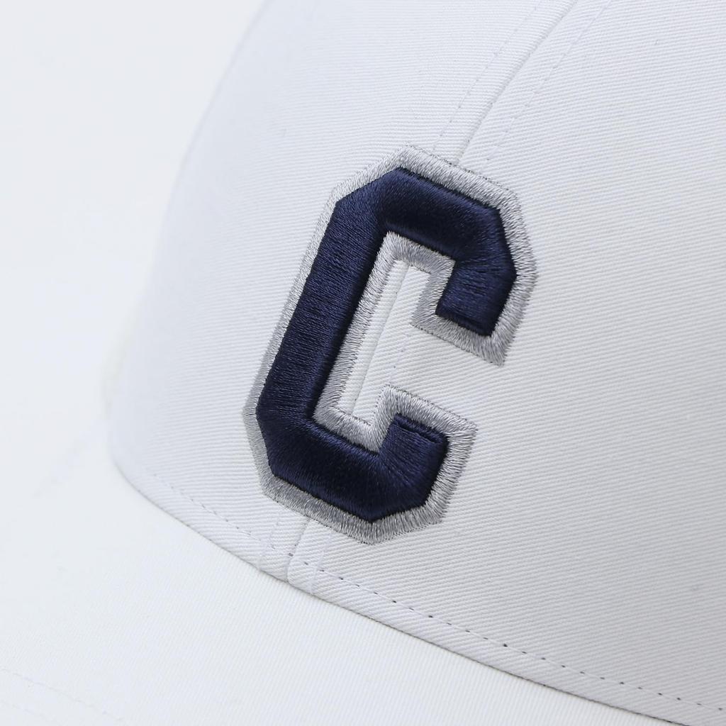 Кепка Champion, Графический принт, Мужская кепка, Аксессуары для гольфа, C3-AG705C, Белый