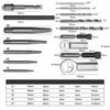 Набор головок для извлечения поврежденных винтов, профессиональный прочный портативный инструмент для сноса стали