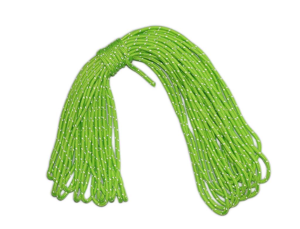 TSUCIA Tent Guide Rope with Reflective Material Paracord for Tent/Tarp
