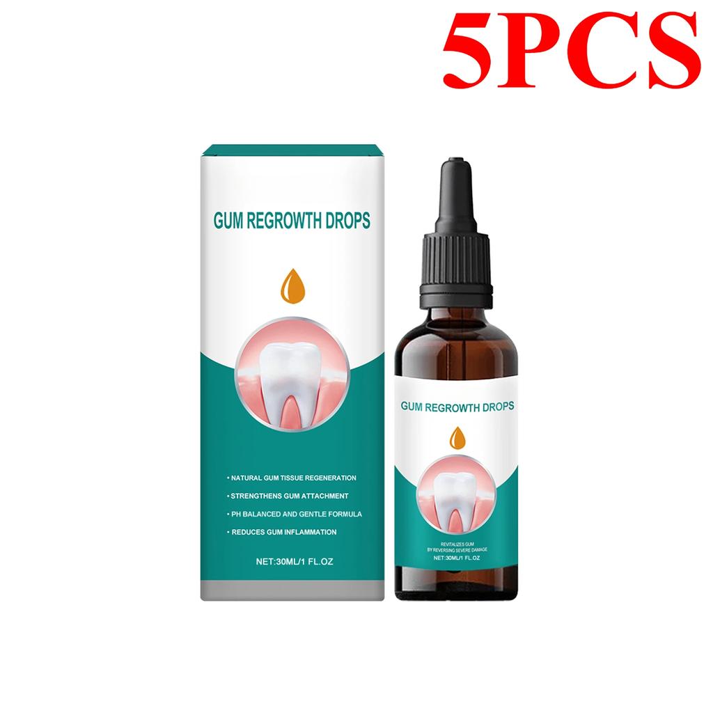 Капли для восстановления десен Быстрое лечение полостей Кариес Отбеливание зубов Удаление желтого налета Пятна Устранение кариеса Десен Зубная паста