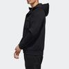 Adidas Спортивная ветровка с капюшоном, мужская верхняя одежда, черная GM4420