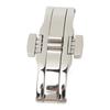 Double Button Watch Deployment Clasp Stainless Steel Strap Clasp Replacement Accessory 5 X 21