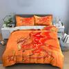 Red dragon with flames. Bedding sets Duvet cover sets Duvet covers Pillowcases(1 * Duvet Cover 2 * Pillowcases without duvet insert)
