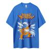 Digimon Cotton Unisex Round Neck Anime TShirt Mens and Womens Boys and Girls Summer Fashion Breathable Street TShirt
