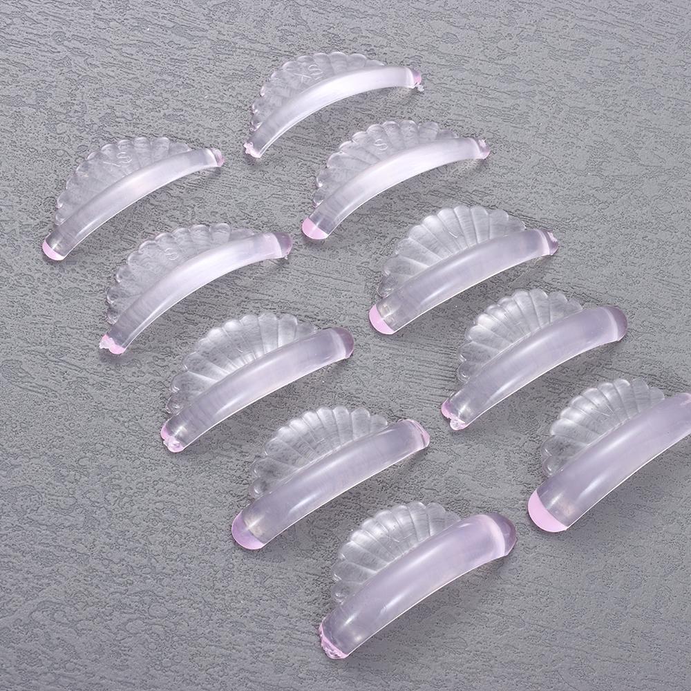 5Pairs Applicator Tools Silicone Eyelash Perm Pads Reusable Eyelash Lifting Shield Eyelashes