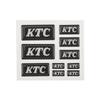 Kyoto Machine Tools (KTC) KTC Real Carbon 3D Sticker YG-284