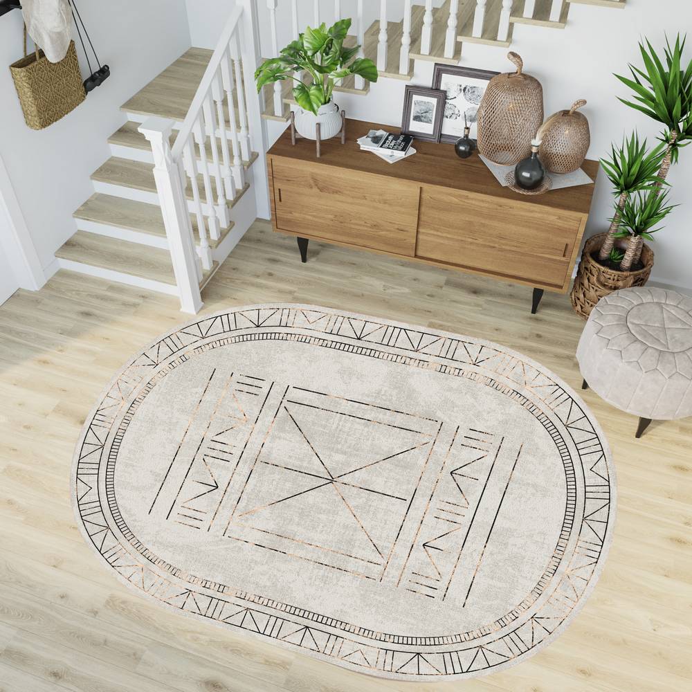 Rovigo Home Washable Printed Carpet RGHM7195-HT399