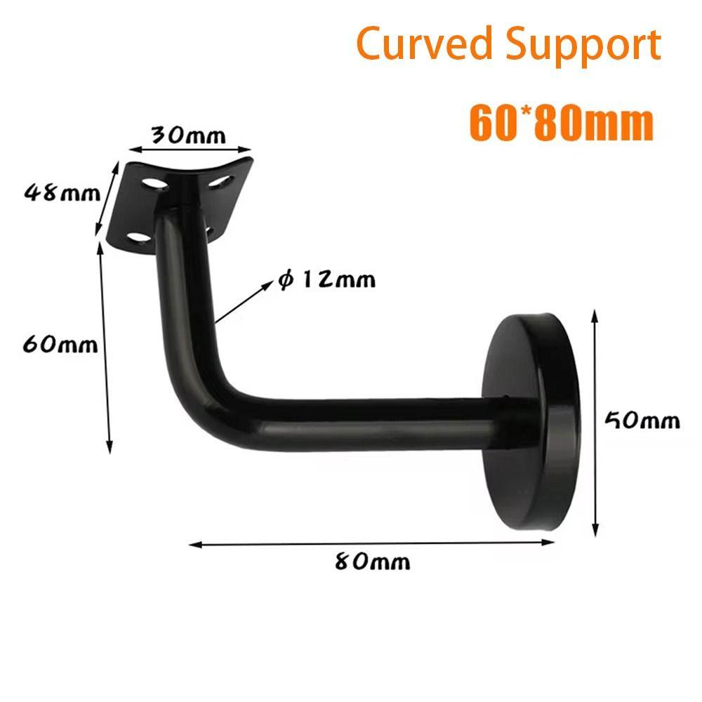 1Pcs Stair Railing Guardrail Hand Rail Holder Balustrade Bracket  For Hospitald Office Home