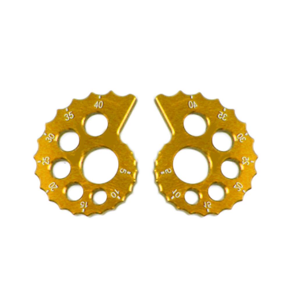 2 шт. детали для мотоцикла регулятор цепи мотоцикла с ЧПУ