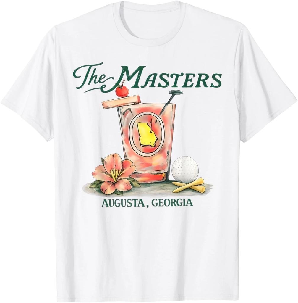Смешная футболка Masters Augusta Georgia для мужчин и женщин