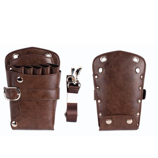 Парикмахерские ножницы, парикмахерский инструмент, кобура, сумка из искусственной кожи, поясная сумка через плечо