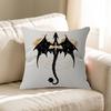 FFourth Wing Dragon Cushion Cover 30x50 Polyester Sofa Cushions Decorative Throw Pillows Home Decoration Pillowcover