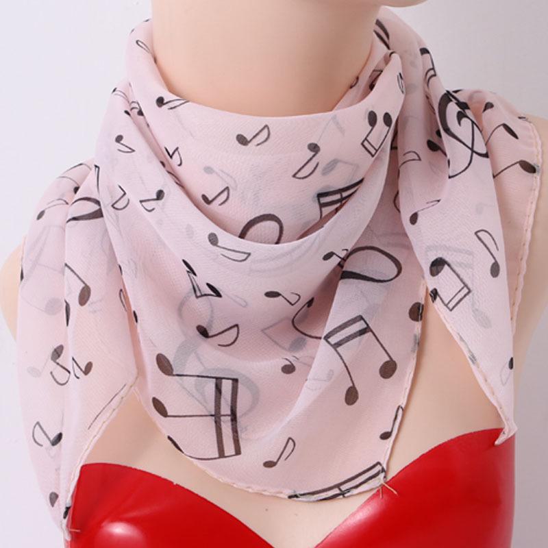 Multi-Season Chiffon Silk Scarf: Versatile 65cm Square for Sun and Neck Protection