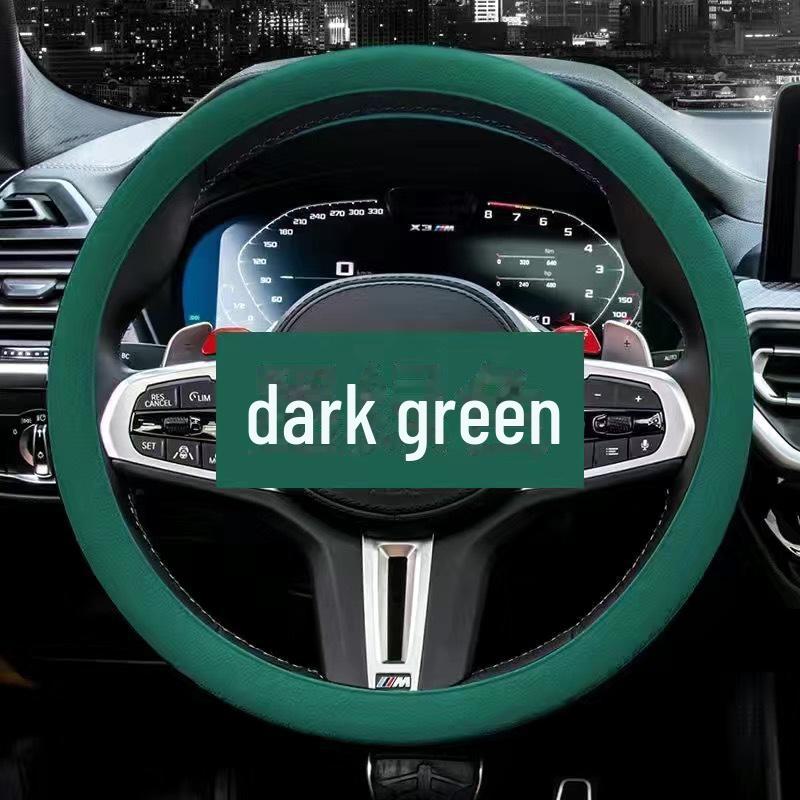 Силиконовый чехол на руль для мужчин и женщин — летняя мода, впитывающий пот, нескользящий, универсальный, подходит для любого сезона, тонкий и мягкий.