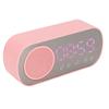Будильник Bluetooth-динамик HIFI LED Зеркальный экран Micro USB зарядка FM-радио Цифровые часы для