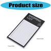 Multifunctional Magnetic Writing Pad Stickier Note Magnetic Memos Board Grocery List Pad Magnetic Notepad School Supplies
