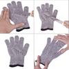 1 Pair Safety Anti-cut Gloves Kitchen Butcher Cut Heat Proof Stab Resistant Hand Glove