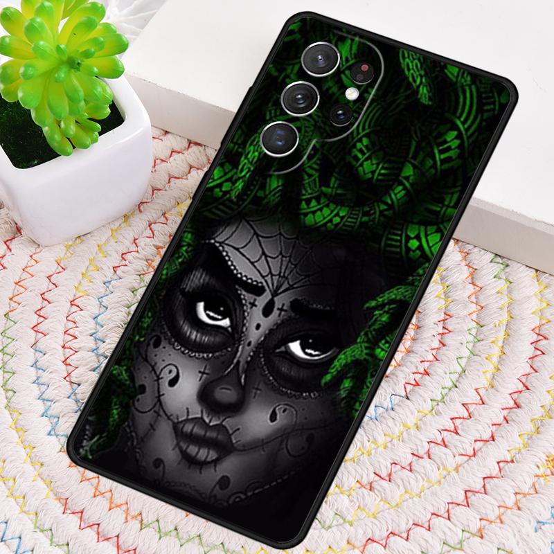 Мягкий чехол для телефона из ТПУ с текстурой змеиной кожи Для Samsung Galaxy note 10 pro S26 S25 S24 S23 S22 Ultra Plus S21 FE S20 Ударопрочный чехол