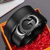 Hot Selling Automatic Buckle Belt for Men's Trendy Young People, Versatile for Business and Leisure, Men's Pants and Waist Belt Gift Box Set