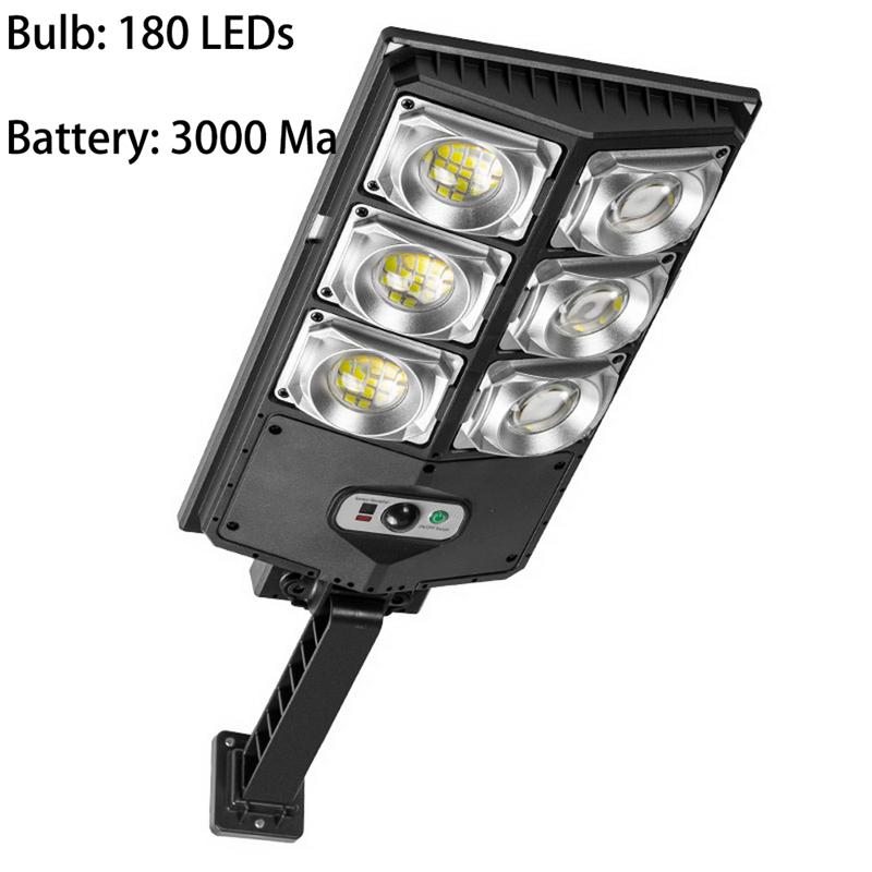 10000LM Outdoor Solar Lamp Waterproof Garden Floodlight Motion Sensor LED Solar Lamp Photosensitive Courtyard Lamp 4500mAh Solar Wall Lamp