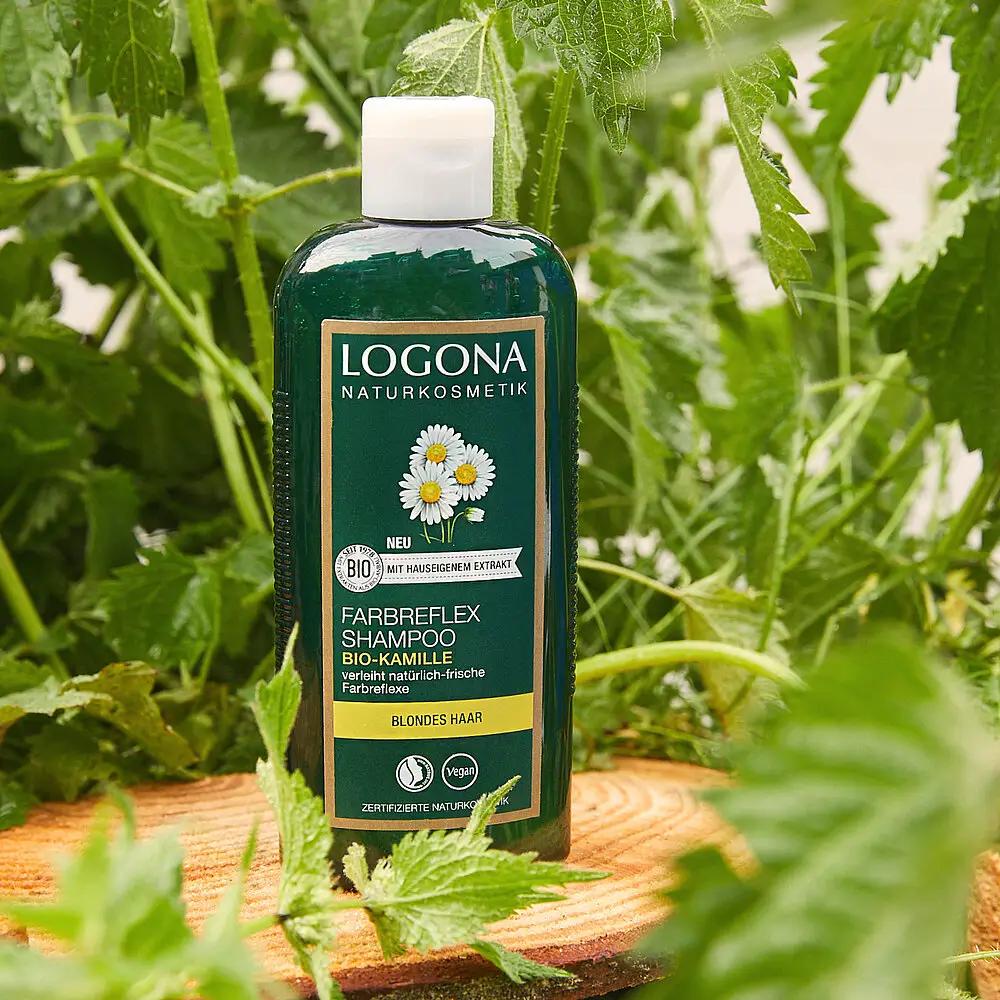 БИО-Шампунь для окрашенных светлых волос Ромашка Logona 250 мл