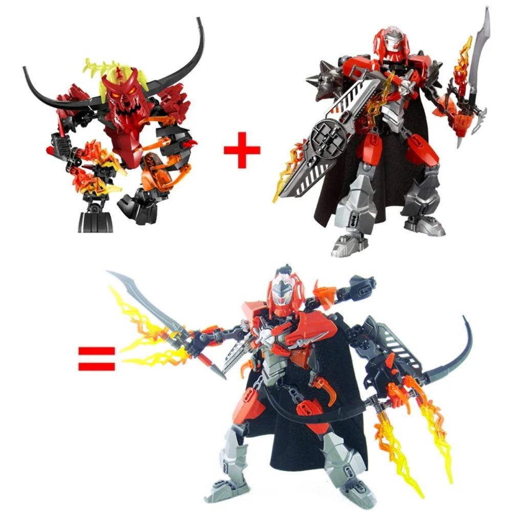 New Hero Factory 5.0 Star Warrior Building Blocks 2IN1 Combined Robot Mech EVO Furno Bulk Bricks Toys For Boys Kids Xmas Gifts