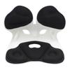 Lumbar Support Chair for Floor Seat Soft Breathable Hollow Holes Portable Lower Back Support for