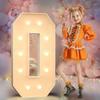 70cm Giant Birthday Figure Light Up Balloons Birthday Balloon Frame  Anniversary Decor