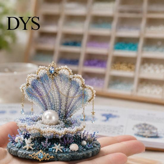 Изысканный набор хрустальных бусин Мифический Океан DIY для начинающих, 3D-изготовление животных из бисера с инструкциями, Уникальные морские дизайны и узоры