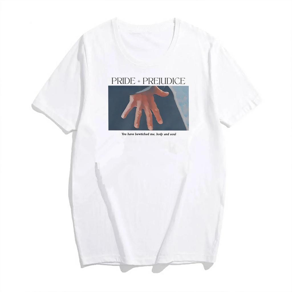 Elizabeth Bennet Shirt Bookish Tee Funny Casual Shirt Pride and Prejudice Hand Flex Scene Shirt Fitzwilliam Darcy Short sleeved