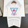 CALIFORNIA SURFING PARADISE LOS ANGELES Хлопковые футболки с коротким рукавом для мужчин, свободные футболки большого размера, дышащие, мягкие