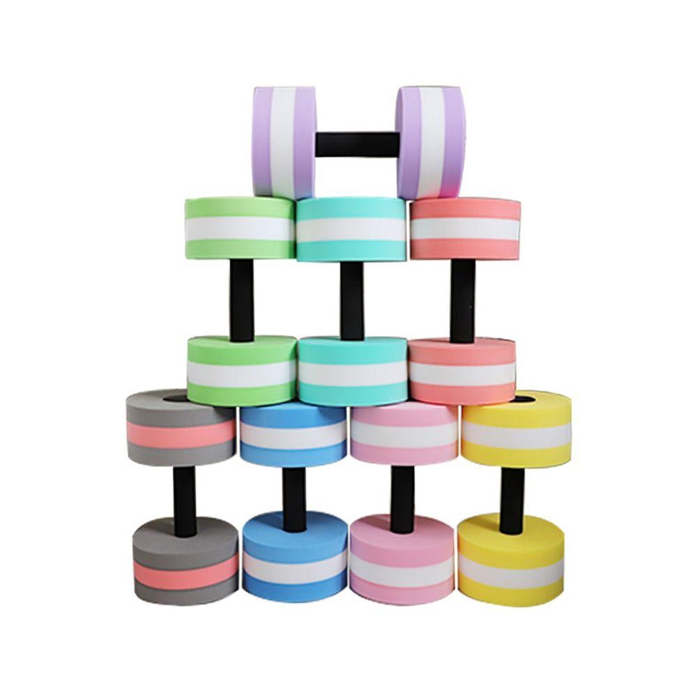 Multicolor Floating Dumbbell EVA Aquatic Exercise Dumbbells Portable Pool Exercise  Water Sports