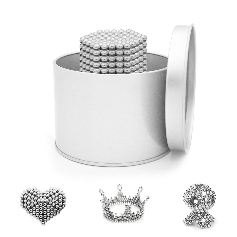 3mm 5mm Magnetic Balls 512 Magnetic Decompression Magnetic Balls Puzzle Decompression Toy Magic Barker Ball