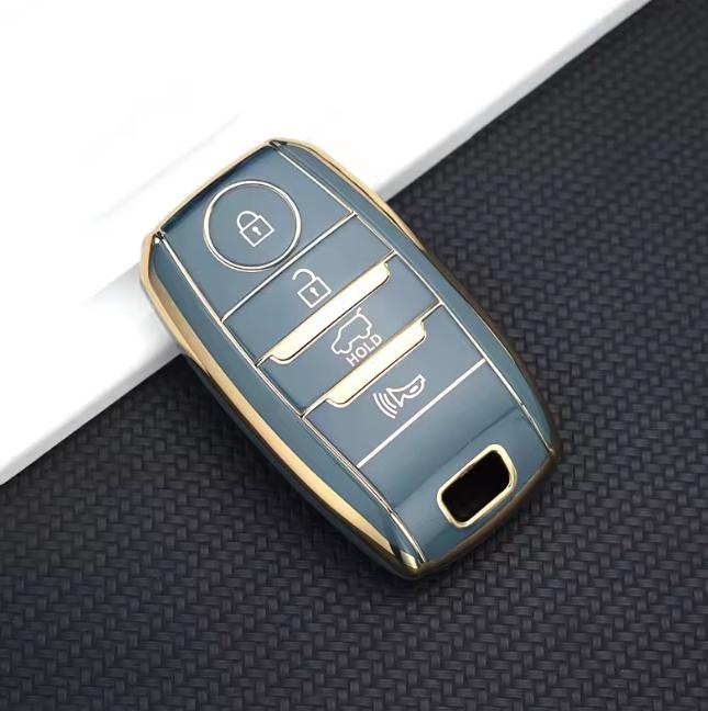 Чехол для ключа из ТПУ с 3/4 кнопками для Kia Optima Sorento Niro Soul Ray, держатель для ключей, защитный чехол, сумка-брелок, аксессуары