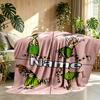 Custom Name Personalized Pettersson und Findus Print Blanket, Home Decor, Bedroom, Sofa, Camping, Couch, Gifts for Birthday Christmas