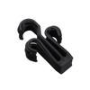 Portable 10 Pcs Durable Hanger Slipper Plastic Shoes Drying Hooks Shelf Hanger